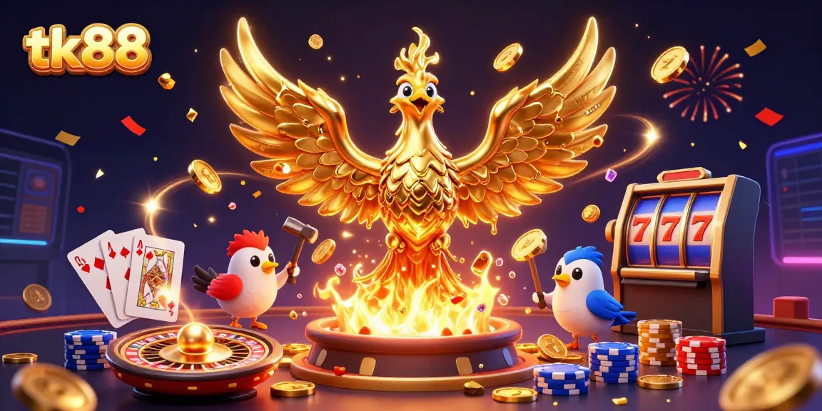 Engage in thrilling casino action with the dynamic tk88 phoenix and winning game elements.