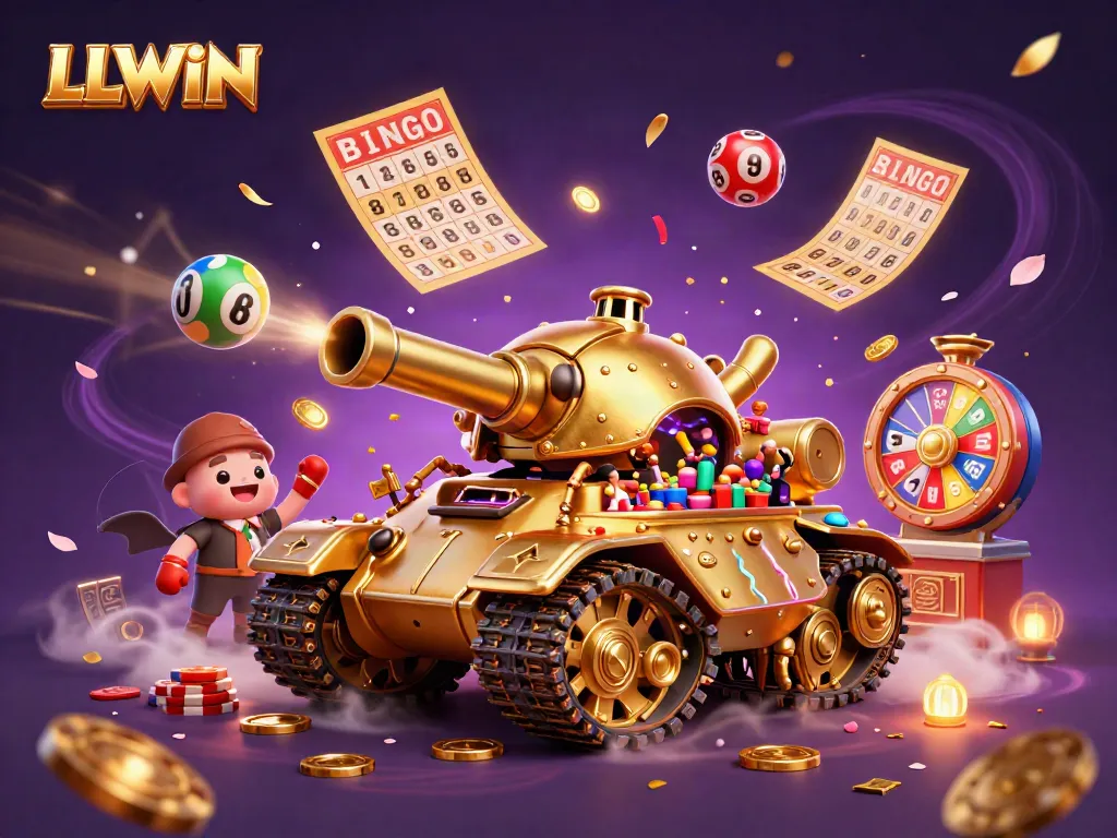 Experience unmatched excitement with LLWIN's 3D cartoon casino in a magical setting.