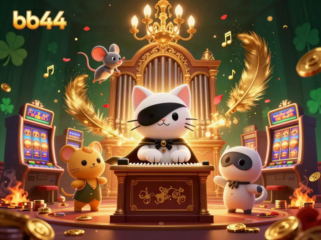 Engage with the thrilling bb44 casino experience featuring animated characters and vibrant gaming elements.