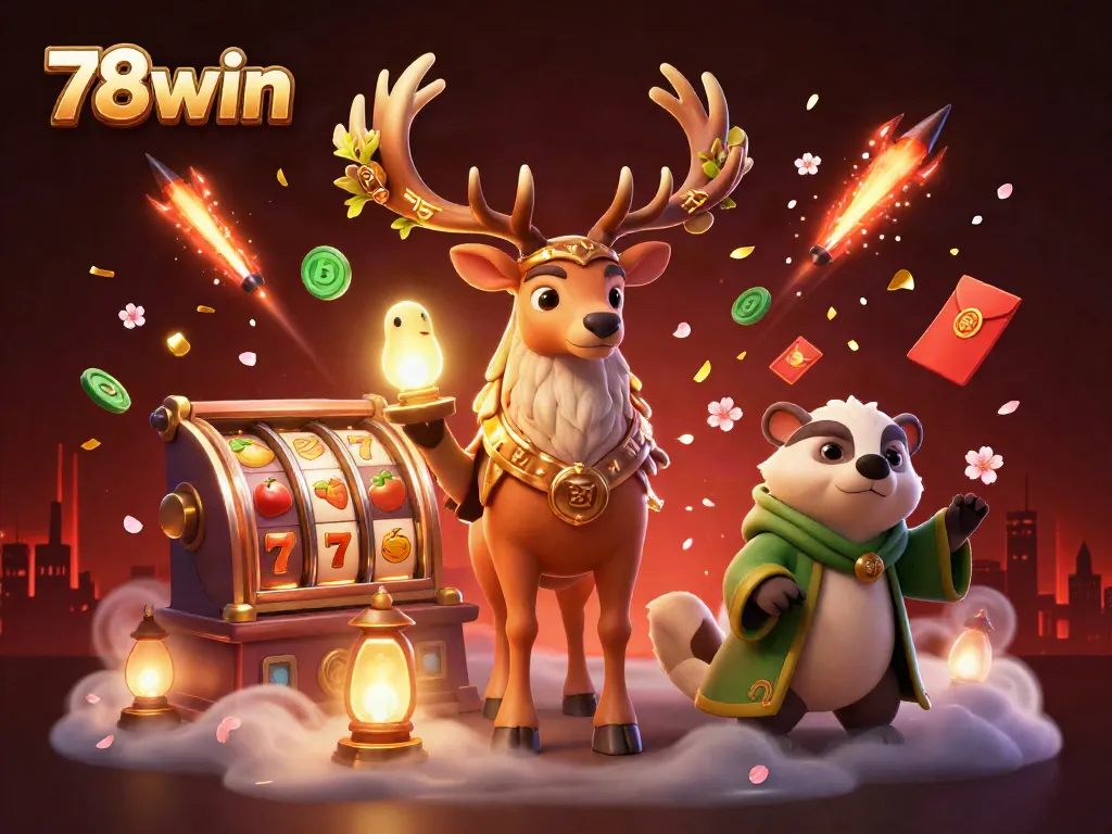 Experience the thrill of 78win with vibrant slot action and enchanting fantasy characters.