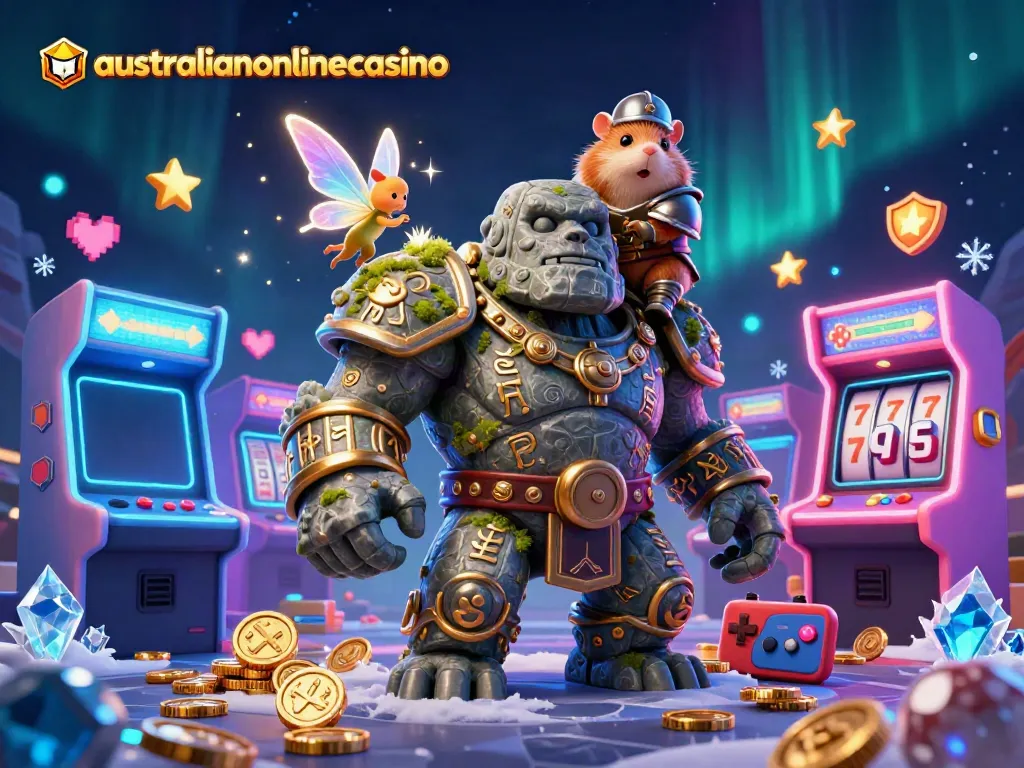 Experience vibrant action at australianonlinecasino with magical characters and classic slot elements.