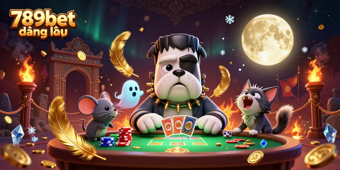 Engage in thrilling gameplay with the vibrant 789bet đăng nhập scene featuring iconic characters and atmospheric casino elements.