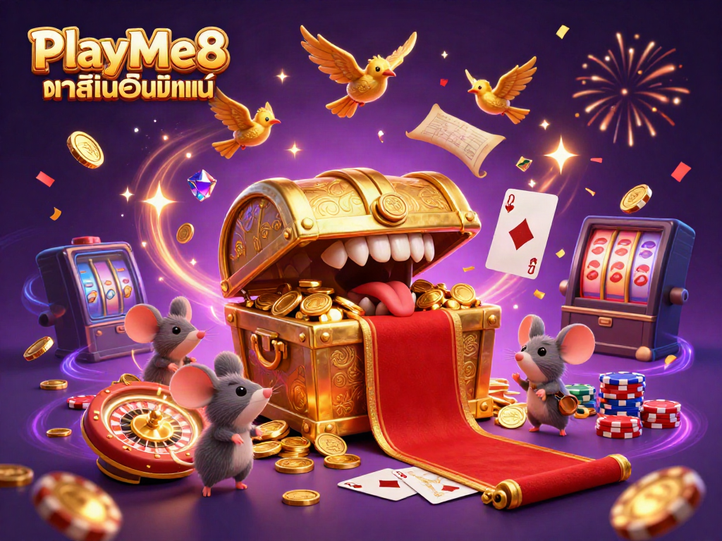 เล่นบาคาร่าและเกมคาสิโนสดกับ PlayMe8 คาสิโนออนไลน์ พร้อมความบันเทิงที่หลากหลาย