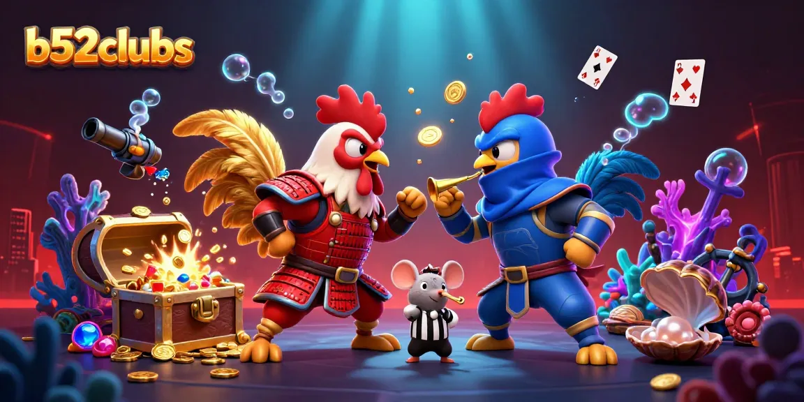 Engage with thrilling action at b52clubs featuring epic rooster combat in a vibrant gaming environment.