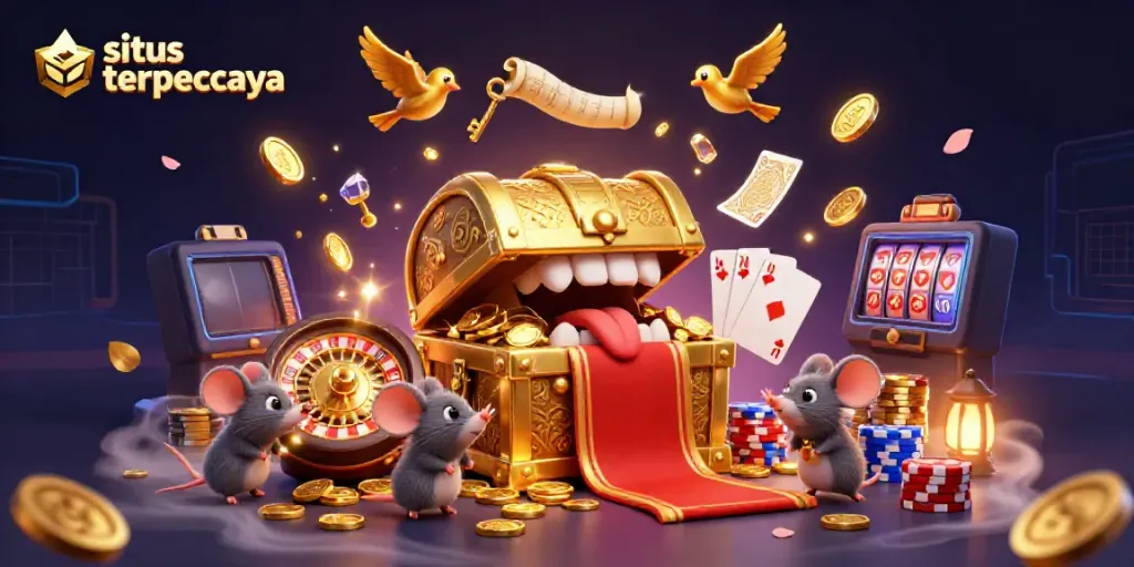 Menggali informasi tentang situs terpercaya dengan ilustrasi joker dan slot yang menarik.